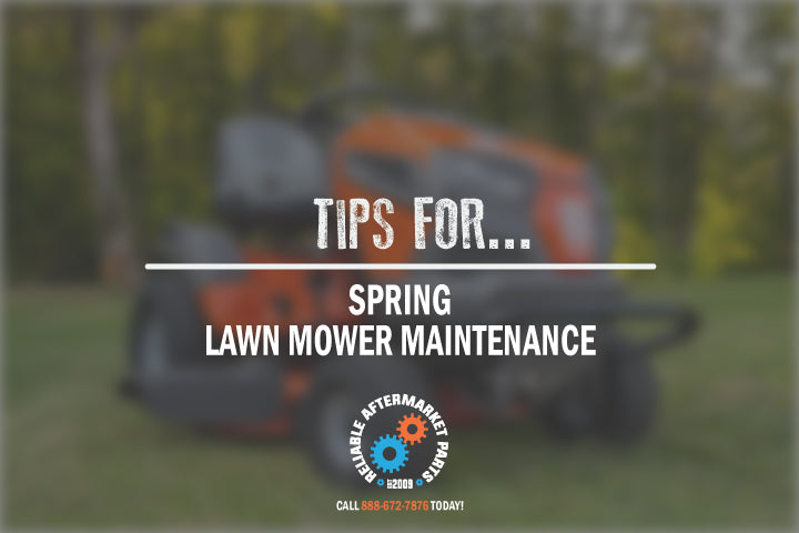 Spring Lawn Mower Maintenance