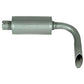 10A759A Muffler For Minneapolis Moline R ZA ZAS ZAE ZAU