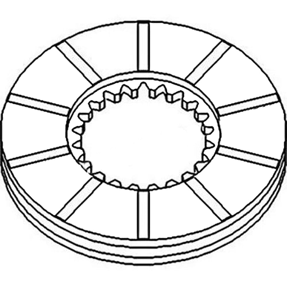 10P619 Brake Disc for Oliver/Mpl Moline 445-4 Star-Super 4 Star-Jet Star Tractor