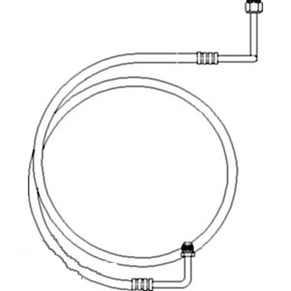 113167A2 New Receiver Drier Outlet Line Fits Case-IH Tractor Models 5120 +