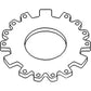 120769C2 Master Clutch Backing Plate Fits Case-IH Tractor Models 5088 5288 5488