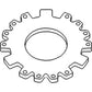 120769C2 Master Clutch Backing Plate Fits Case-IH Tractor Models 5088 5288 5488