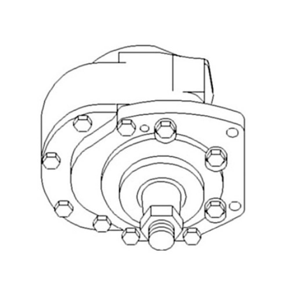 128191C91 Hydraulic pump Fits IH Fits FARMALL Super H Super W4 300 350 Gas Tract