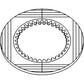 1286401C1 Shift Clutch Friction Plate Fits CaseIH Tractor Models 5088 5288