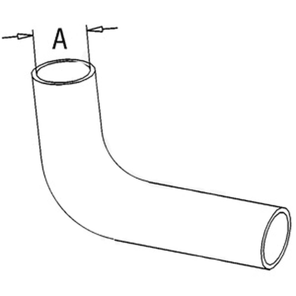 Upper Radiator hose Fits Massey Ferguson Tractor 3165 165 175 194734M1