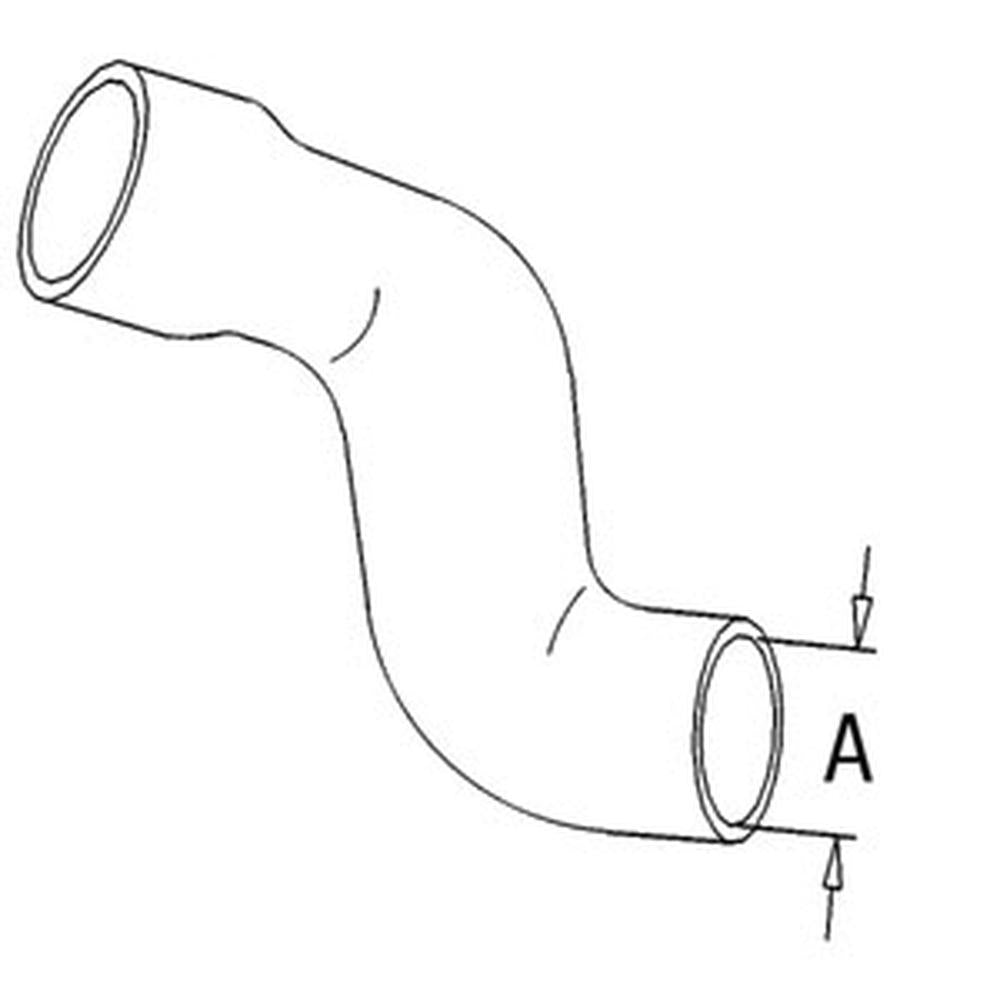 371307R1 Lower Radiator Hose Fits Case-IH Tractor 460 560 656 660 706