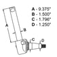 514572M92 New RH / LH Spindle Fits Massey Ferguson Industrial 30 31 3165