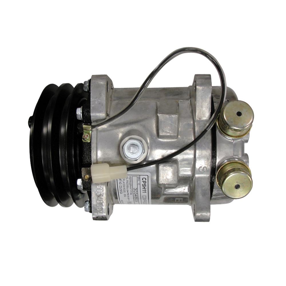 Air Conditioning Compressor Sanden Style with Clutch Fits New Holland JX1070C