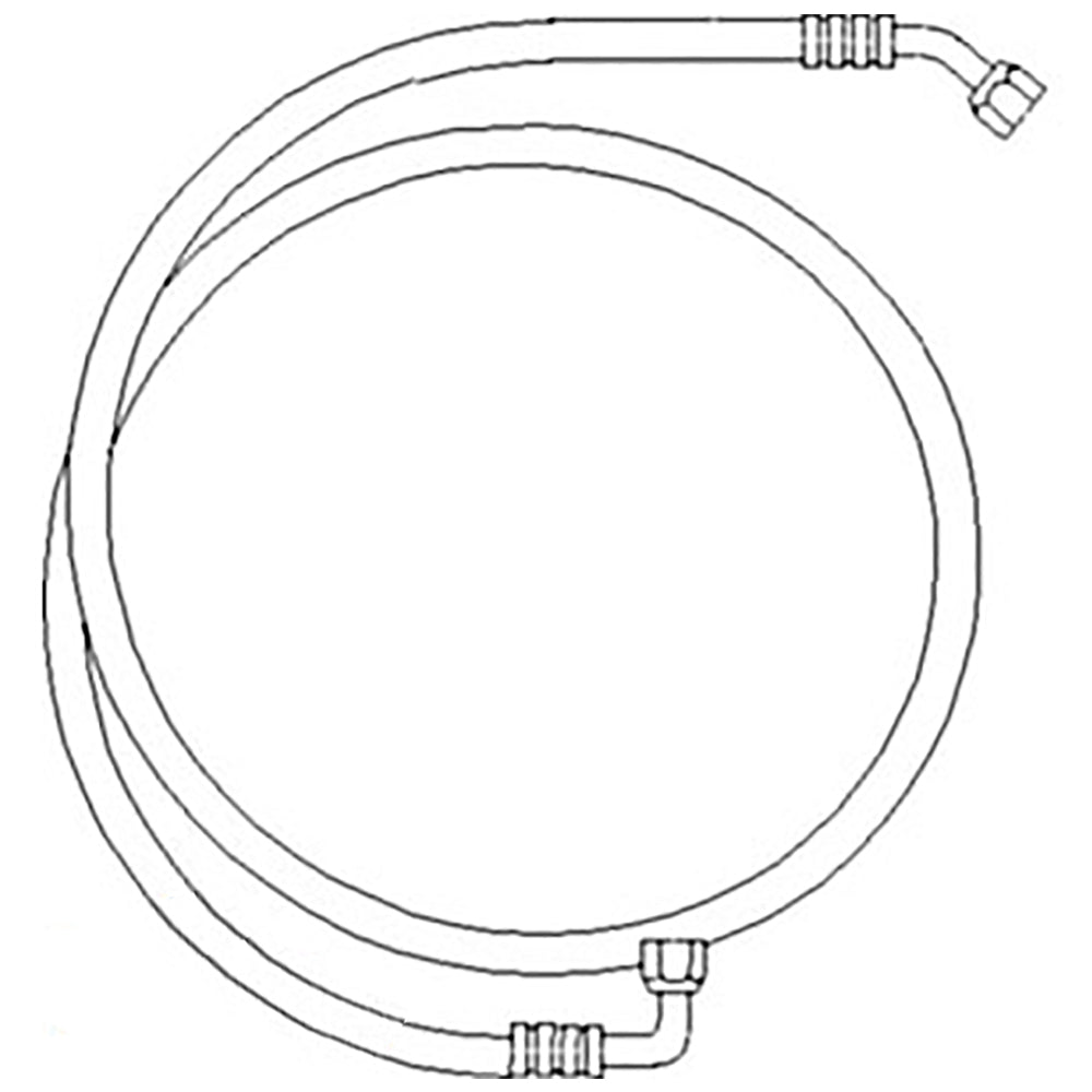 70268550 New Tractor Evaporator To Compressor Line Fits Allis Chalmers 7030 ++