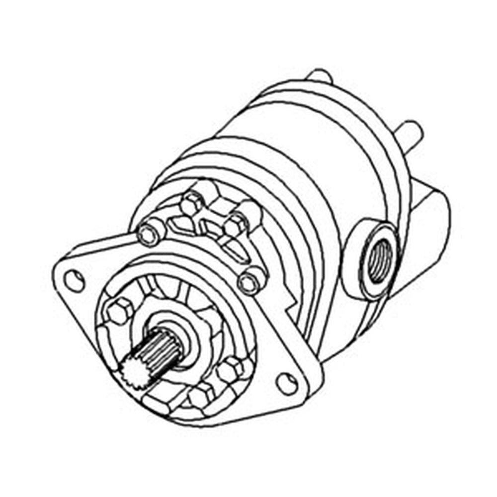 70270905 Pump Hydraulic Fits Allis Chalmers 6060 6070 6080