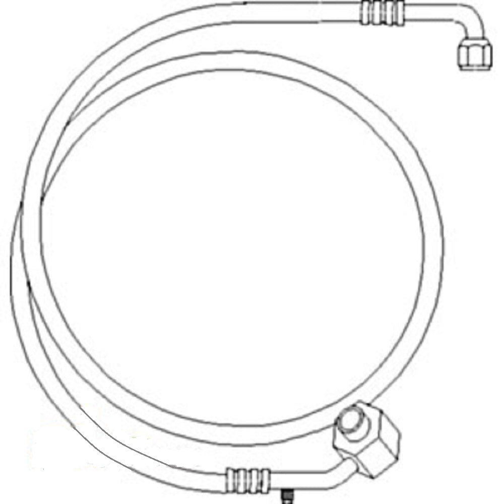 70276112 New Compressor to Condensor Line Fits Allis Chalmers 8030 8050 8070