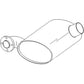 82010811 New Tractor Muffler Fits Ford NH 8360 8560 TM125 TM135 TM150 +