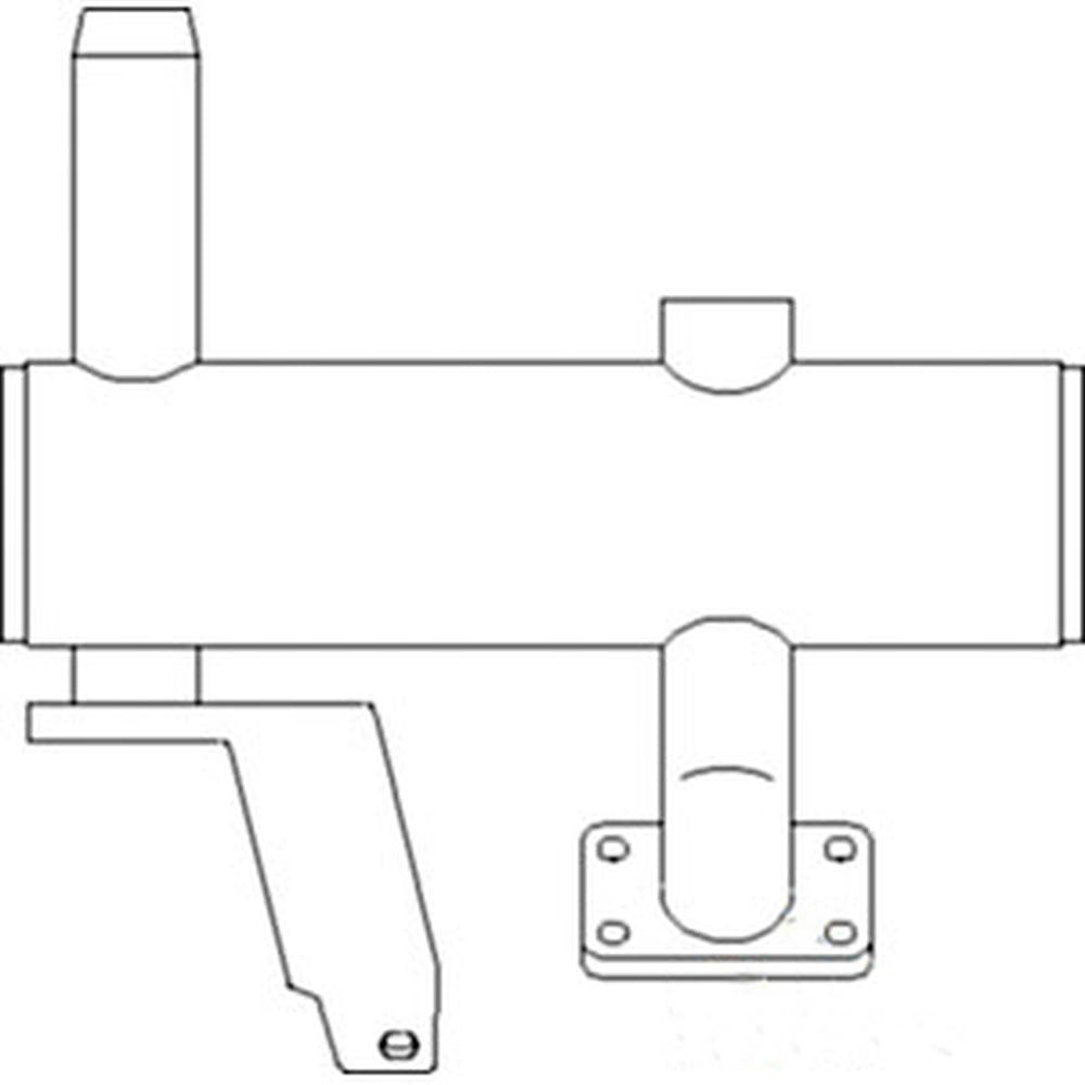 82011360 Vertical Exhaust Muffler Fits Ford TS90 5610S 5640 6640