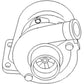 83959416 Turbo Fits Ford Tractor 6410 6600 6610 6810 7600 7610 750