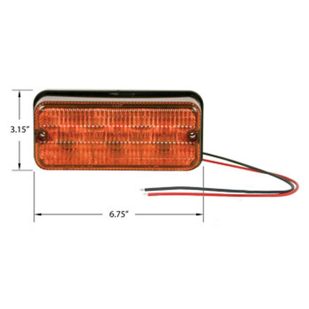 HA92185 Amber LED Flasher Tail Light Lamp Fits McCormick CX50 CX60 CX70 CX75