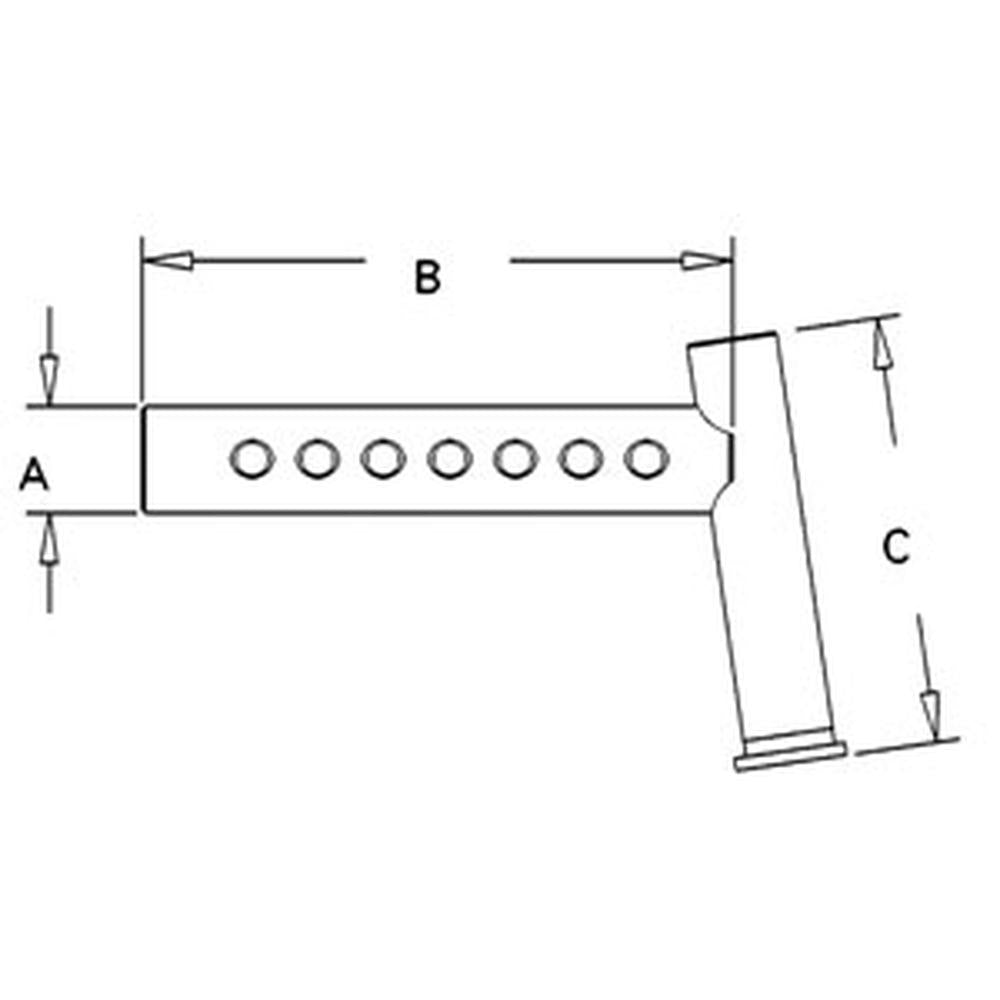 WN-AR50962-PEX Knee, RH or LH Fits John Deere 2510 3010 4010 3020 4020 4000 2520