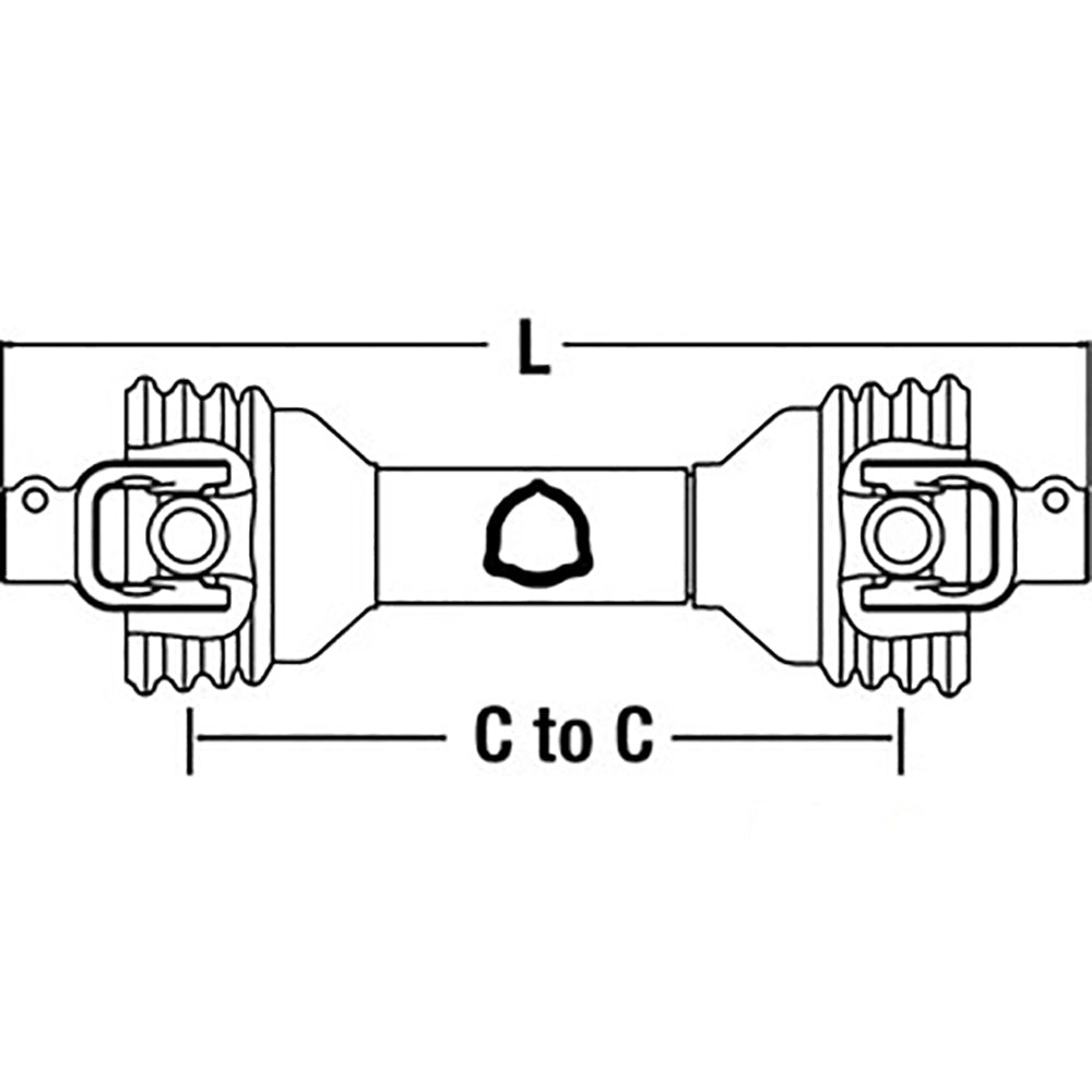 CS52511 PTO Driveline for Vicon CM167 Fits John Deere 25A 360 370 390 Flail Mowe