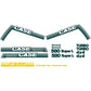 New Whole Decal Set Fits Case 580 Super L EXT Extendahoe Backhoe Loader 580SL