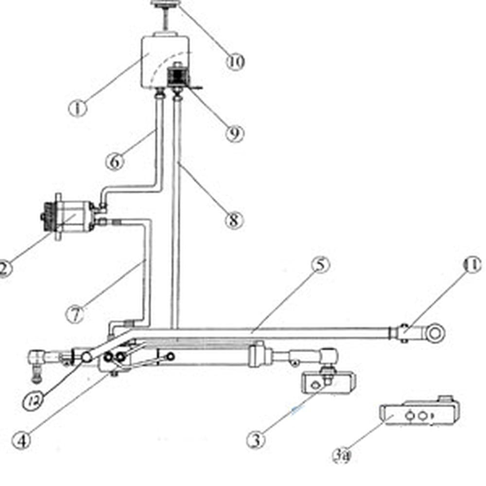 PSKF2 New Power Steering Kit Fits Ford/New Holland Tractor 4000 4600