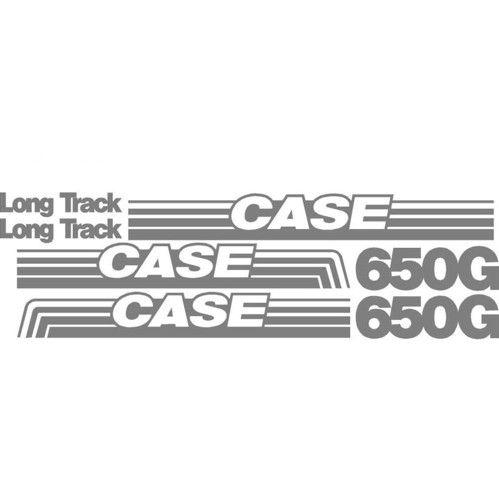 Whole Machine Decal Set Fits Case Crawler Dozer 650G Long Track