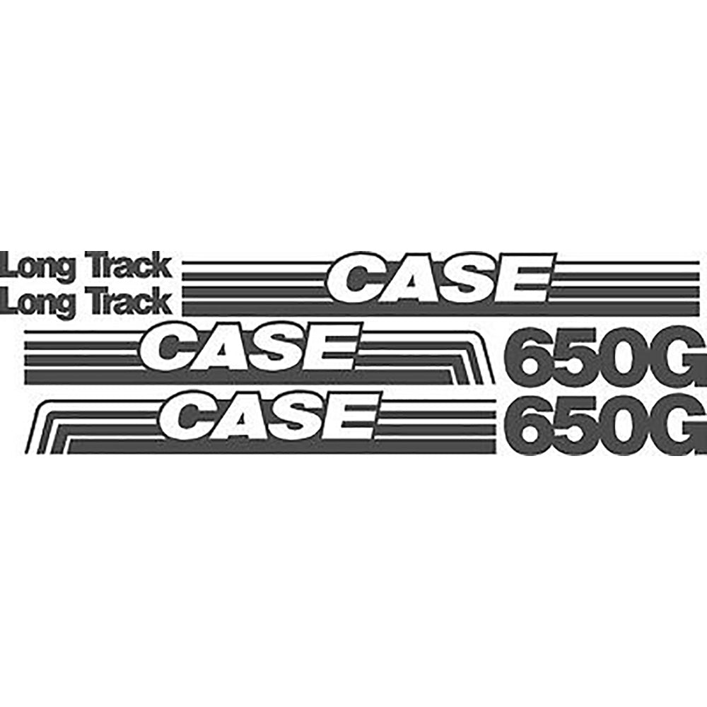 Whole Machine Decal Set Fits Case Crawler Dozer 650G Long Track