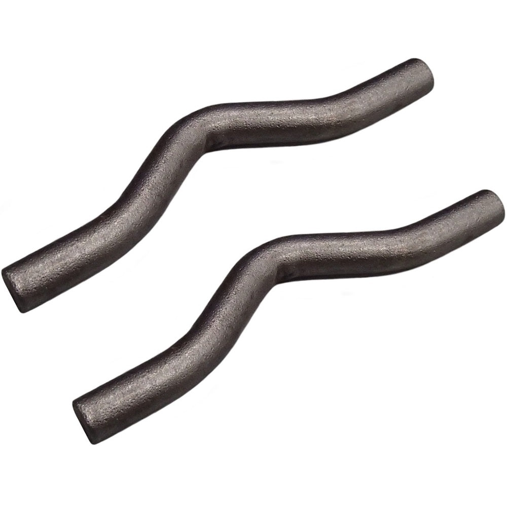 Pack of 2 Aftermarket Weld-On Trailer 3/8" Steel Safety Chain Connection Loops